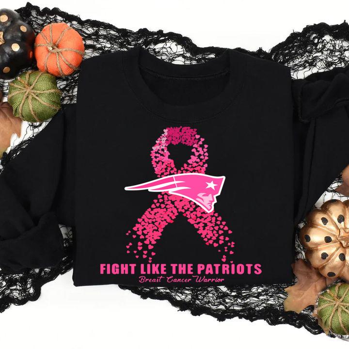 Breast Cancer Awareness fight like the New England Patriots t-shirt sweatshirt