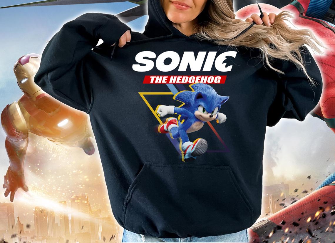 Sonic The Hedgehog t-shirt hoodie