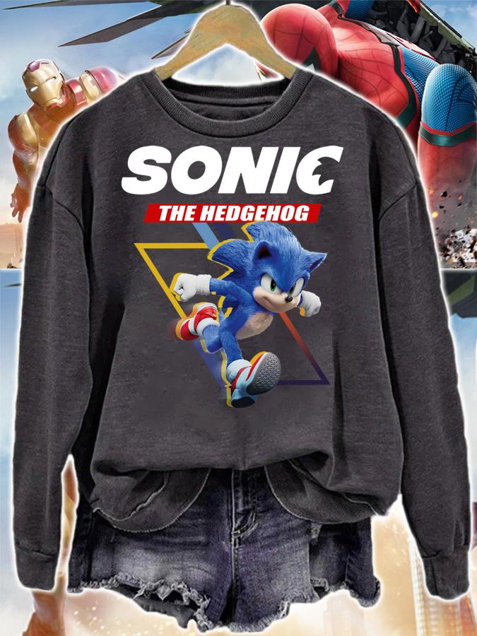 Sonic The Hedgehog t-shirt sweatshirt