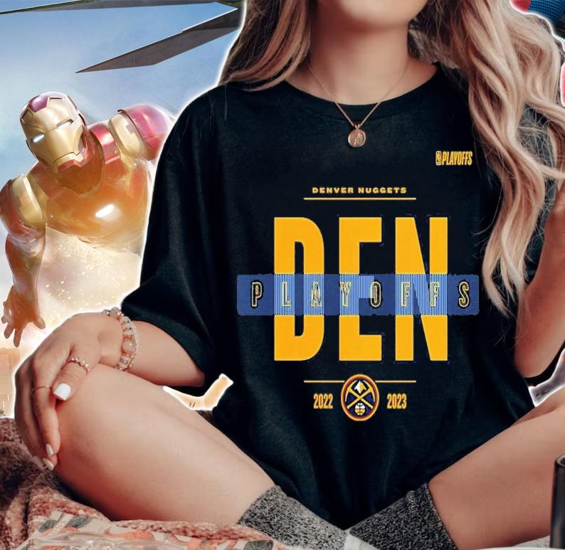 Denver Nuggets NBA Playoffs DEN 2022 2023 t-shirt woman shirt