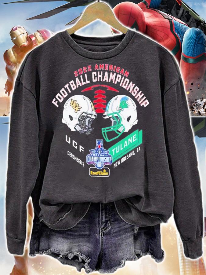 2022 American Football Championship UCF vs Tulane December 3 New Orleans shirt t-shirt sweatshirt