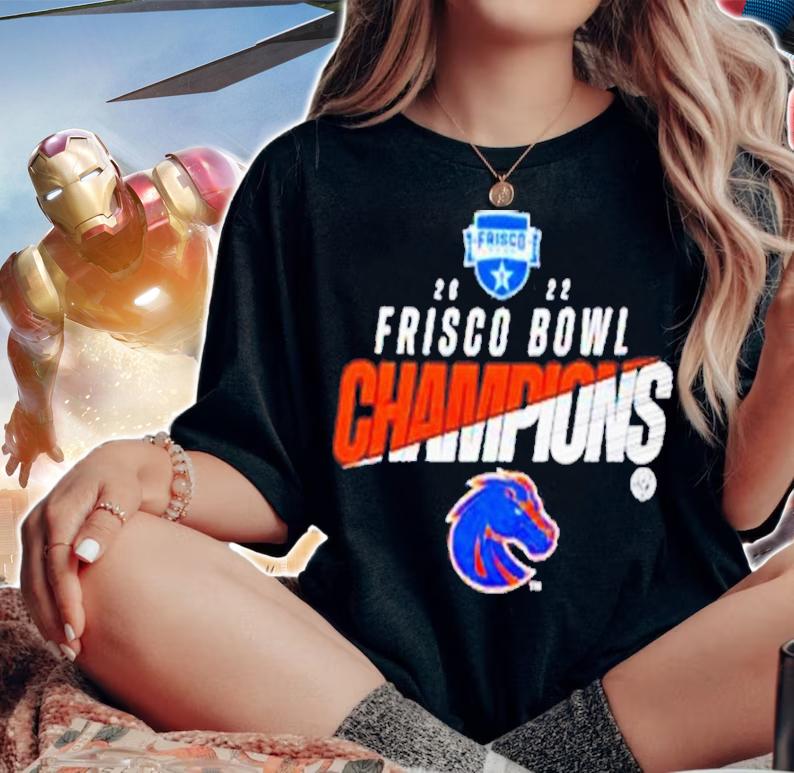 2022 Frisco Bowl Boise State Broncos Champion shirt t-shirt woman shirt