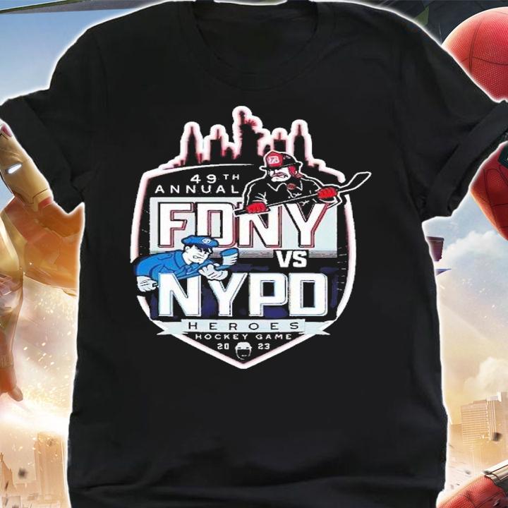 49th annual Fony vs NYPD heroes hockey game 2023 shirt t-shirt shirt