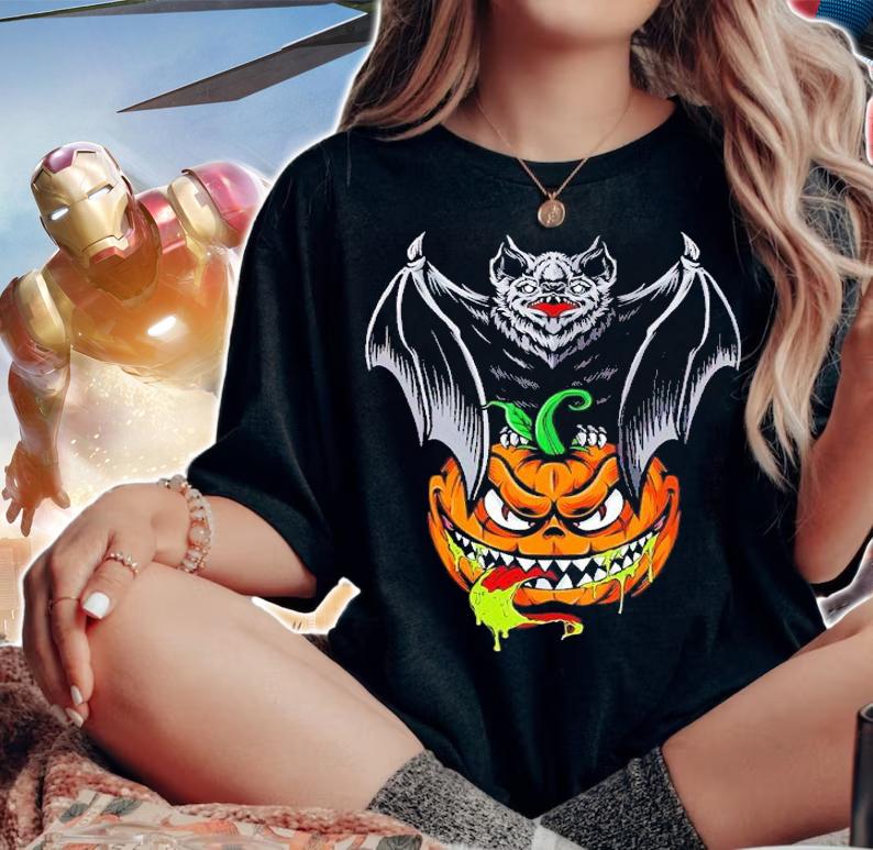 Angry Pumpkin Halloween shirt t-shirt woman shirt