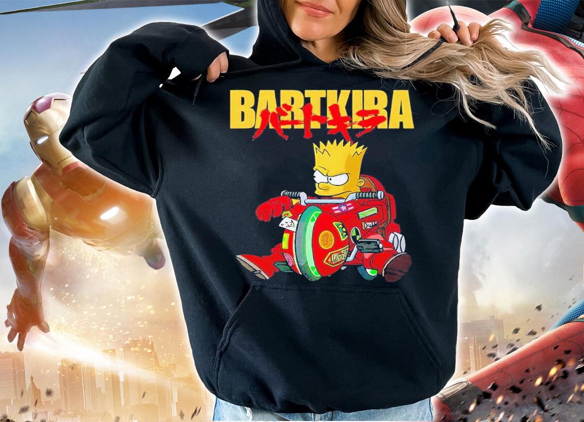 Bartkira Akira Bart Simpson shirt t-shirt hoodie
