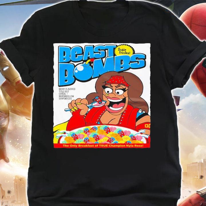 Beast Bombs Pro Wrestling Shirt t-shirt shirt
