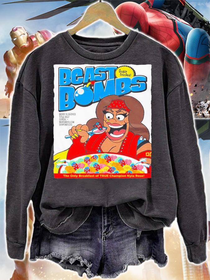 Beast Bombs Pro Wrestling Shirt t-shirt sweatshirt