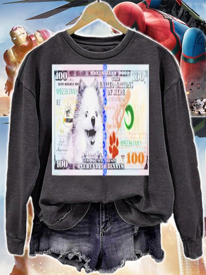 Benny Commemorative $100 shirt t-shirt sweatshirt