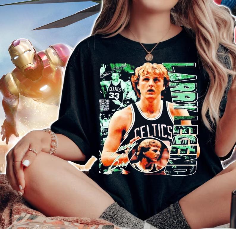 Bird Larry Legend vintage shirt t-shirt woman shirt