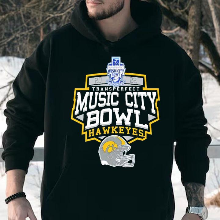 2022 TransPerfect Music City Bowl Iowa Hawkeyes shirt t-shirt hoodie