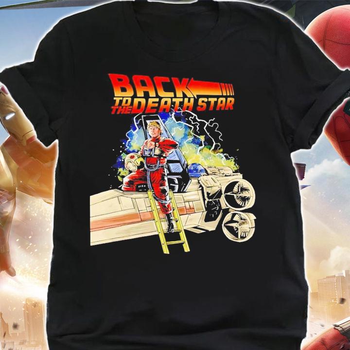 Back to the death star shirt t-shirt shirt