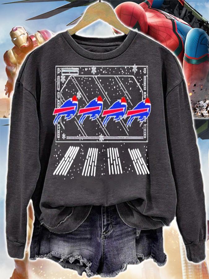 Buffalo Bills Abbey Road Christmas shirt t-shirt sweatshirt