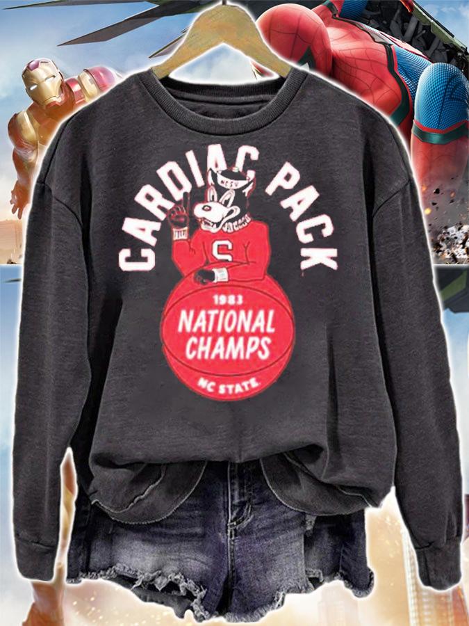 Cardiac Pack 1983 National Champs NC State shirt t-shirt sweatshirt