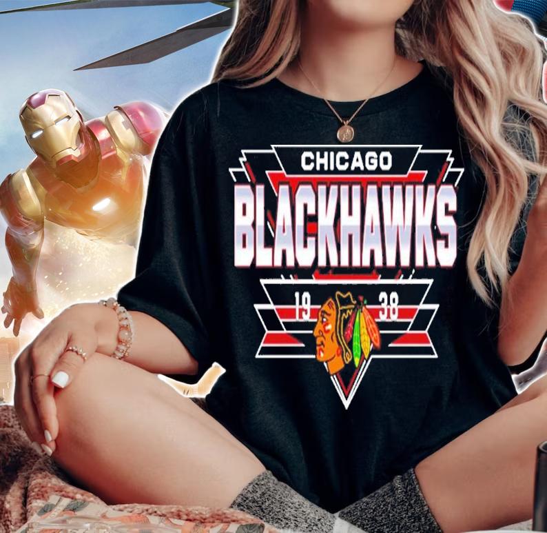 Chicago Blackhawks Reverse Retro 2.0 Fresh Playmaker Shirt t-shirt woman shirt