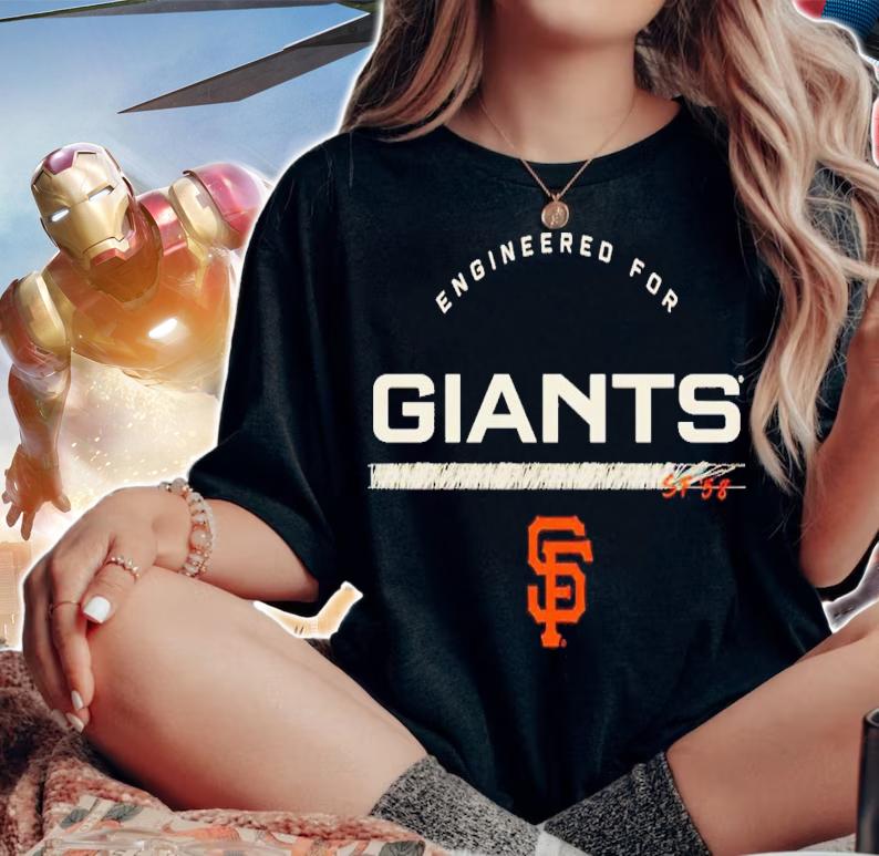Engineered For San Francisco Giants shirt t-shirt woman shirt