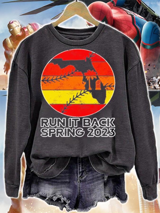 Florida Run it back spring 2023 vintage shirt t-shirt sweatshirt