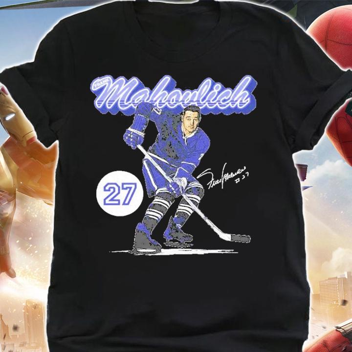 Frank Mahovlich Toronto Retro Script Hockey Shirt t-shirt shirt