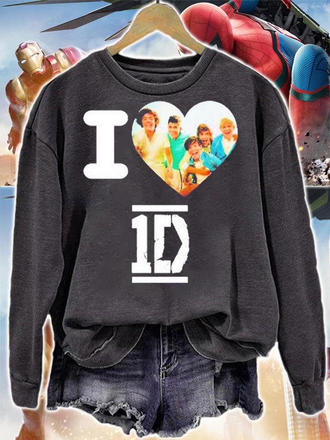 I Love 1D One Direction Up All Night New Shirt t-shirt sweatshirt