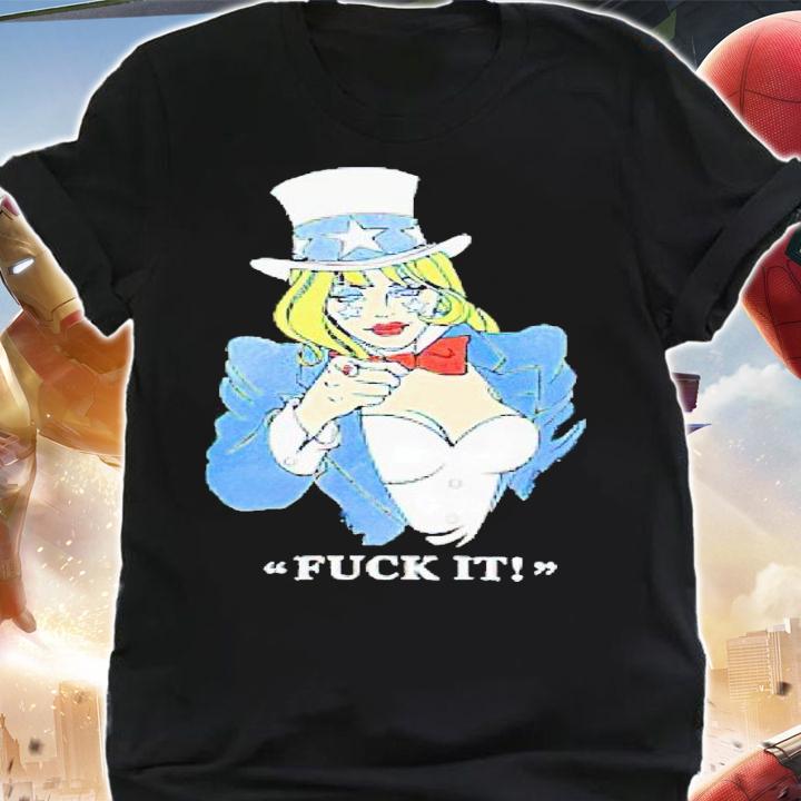 HUF Miss America fuck it shirt t-shirt shirt