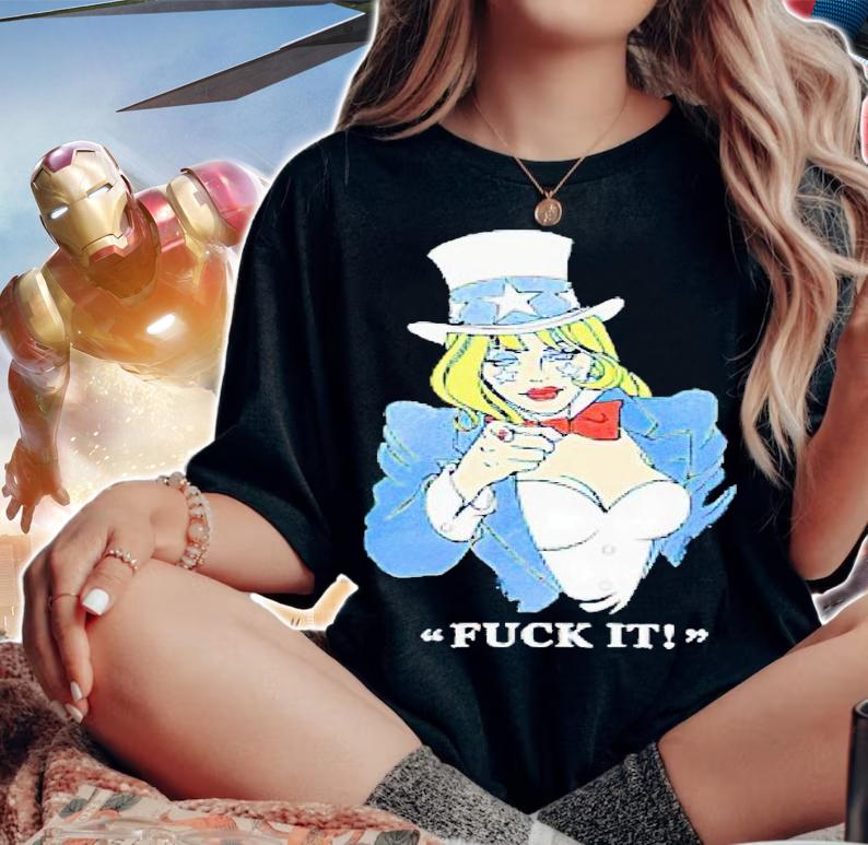 HUF Miss America fuck it shirt t-shirt woman shirt