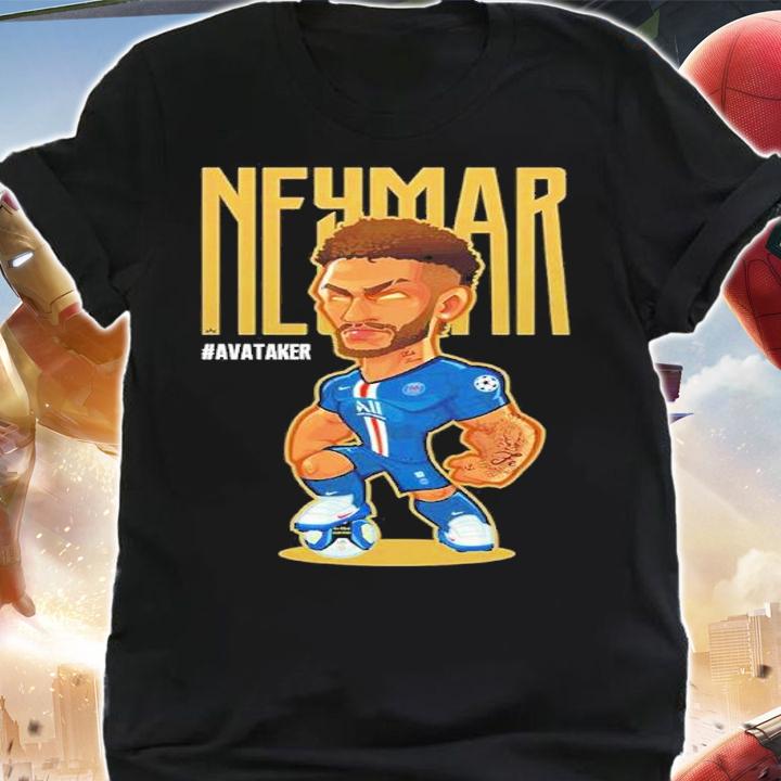 Mascot Designs Neymar Soccer Player Shirt t-shirt shirt