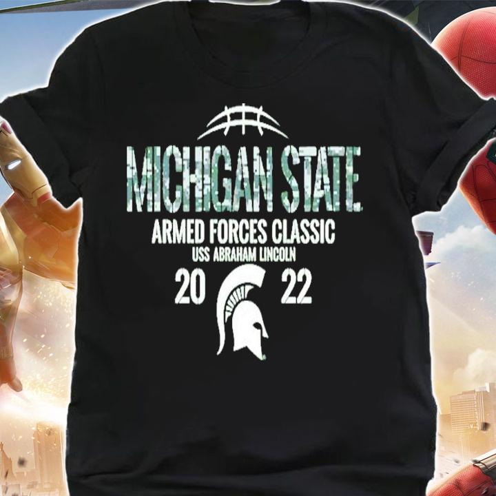 Michigan State Spartans 2022 Armed Forces Shirt t-shirt shirt