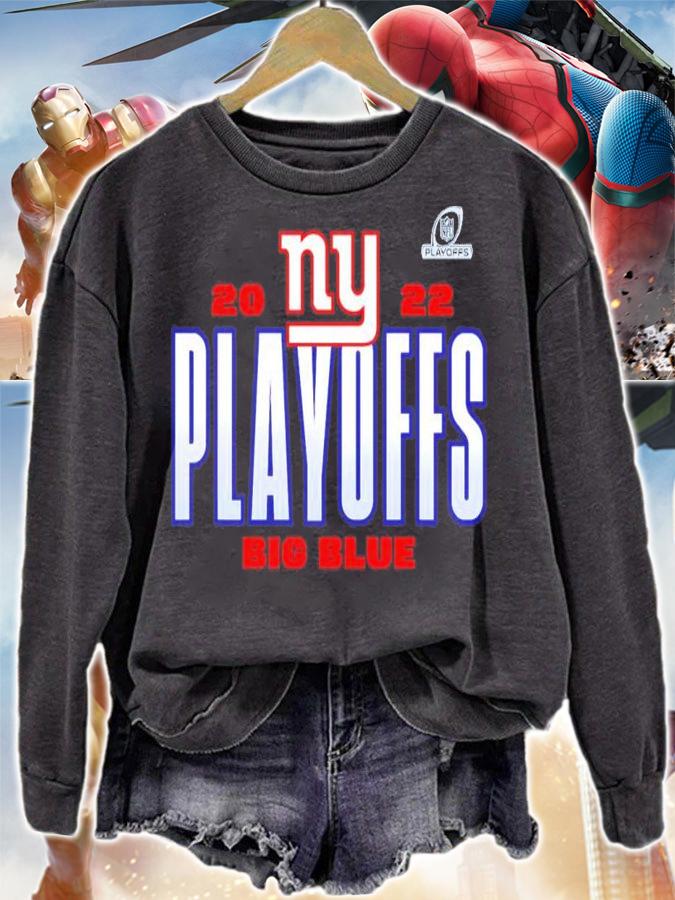 New York Giants 2022 NFL Playoffs Our Time shirt t-shirt sweatshirt