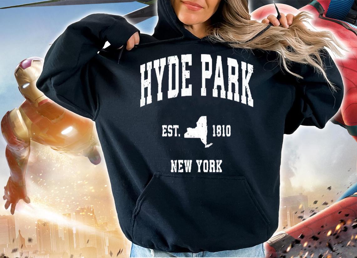 Hyde Park New York NY Vintage Athletic shirt t-shirt hoodie