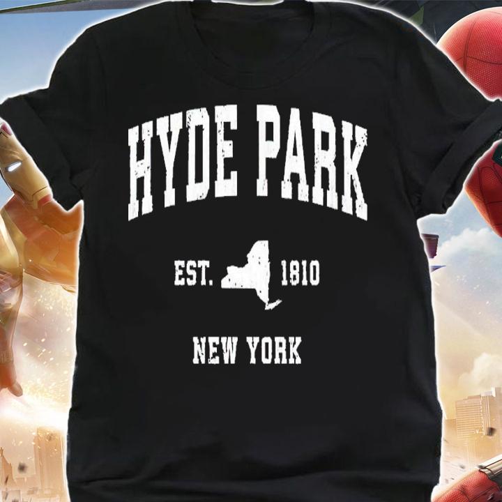 Hyde Park New York NY Vintage Athletic shirt t-shirt shirt