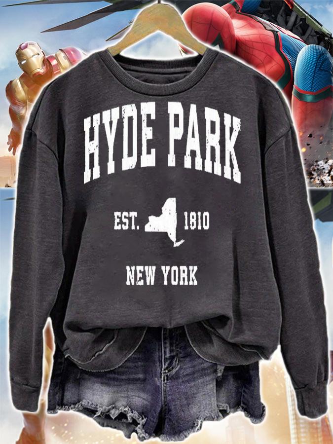 Hyde Park New York NY Vintage Athletic shirt t-shirt sweatshirt