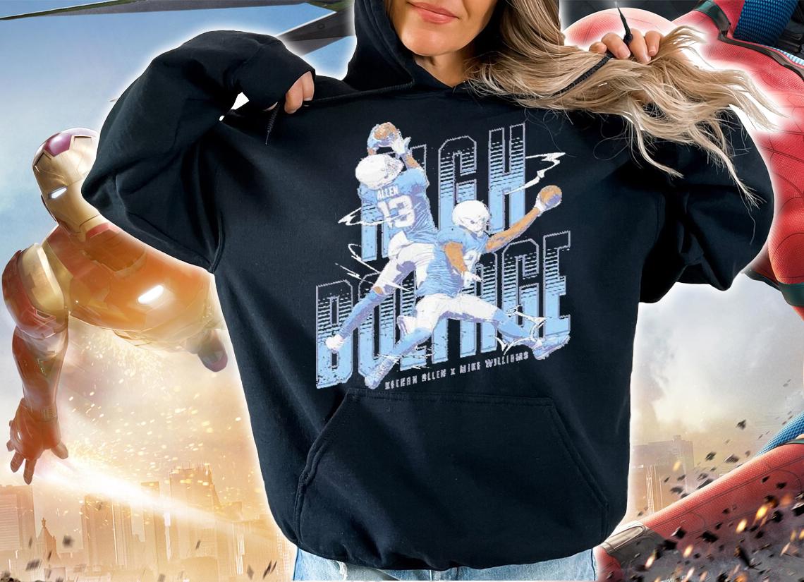 Mike Williams & Keenan Allen Los Angeles C High Boltage Football Shirt t-shirt hoodie