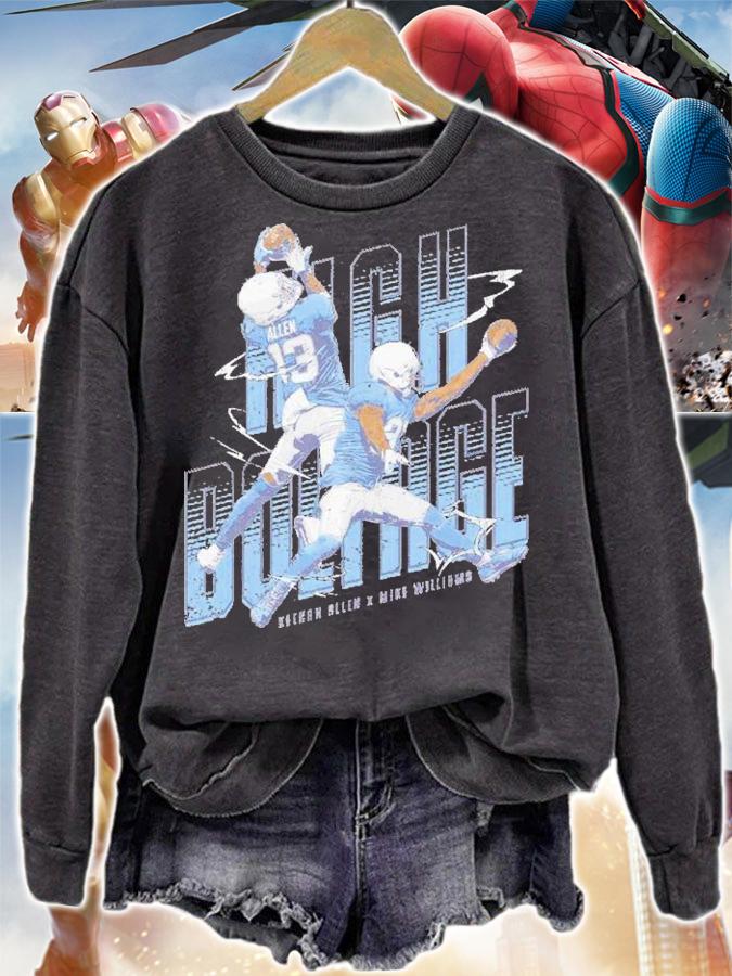 Mike Williams & Keenan Allen Los Angeles C High Boltage Football Shirt t-shirt sweatshirt