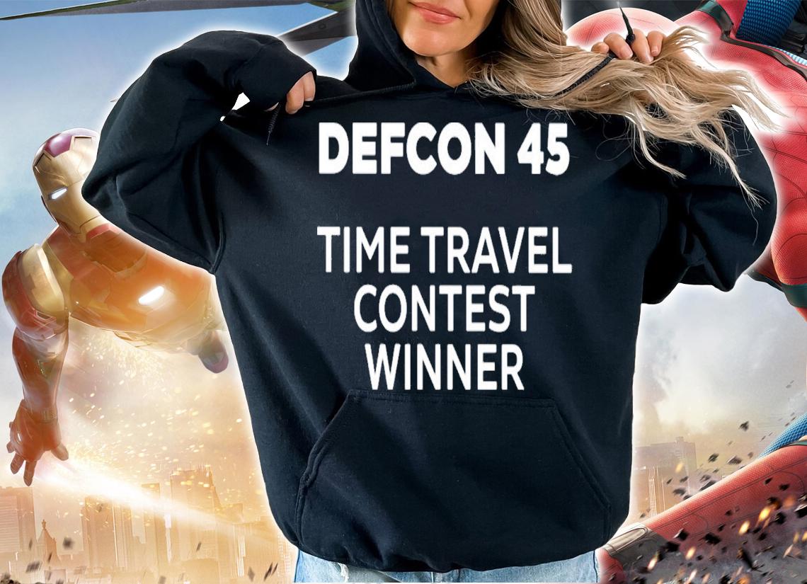 Defcon 45 Time Travel Contest Winner T-Shirt t-shirt