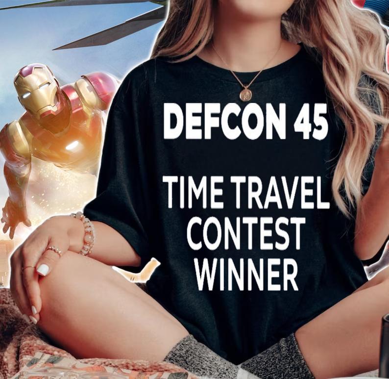 Defcon 45 Time Travel Contest Winner T-Shirt t-shirt
