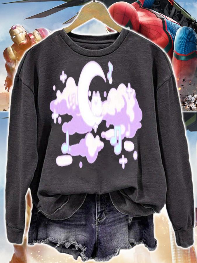 Lily black comfi beats colorblock shirt t-shirt sweatshirt