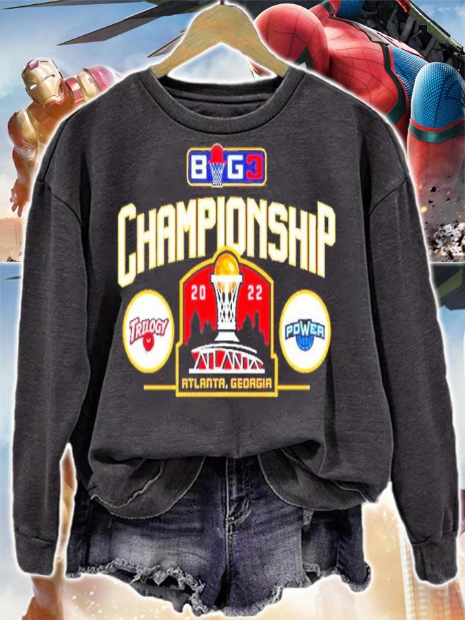 Big3 Championship Trilogy Vs Power 2022 Shirt t-shirt