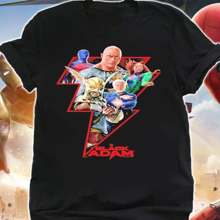Black Adam Group Shot shirt t-shirt shirt