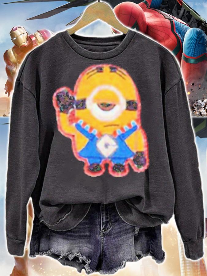 Brain Dead X Minions Beaded Stuart shirt t-shirt