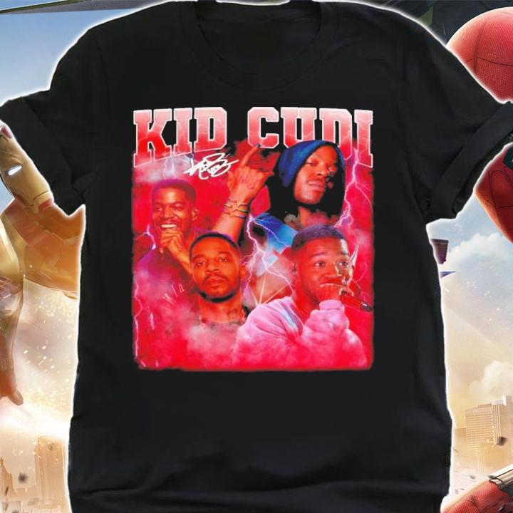Kid Cudi Marino Morwood Man On The Moon 2022 Rap Shirt t-shirt