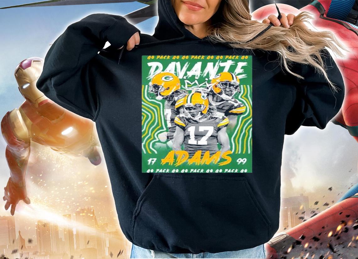 NFL Green Bay Packers Davante Adams Shirt t-shirt hoodie
