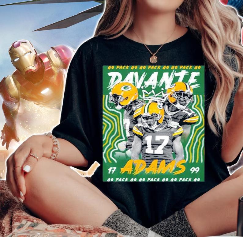 NFL Green Bay Packers Davante Adams Shirt t-shirt woman shirt