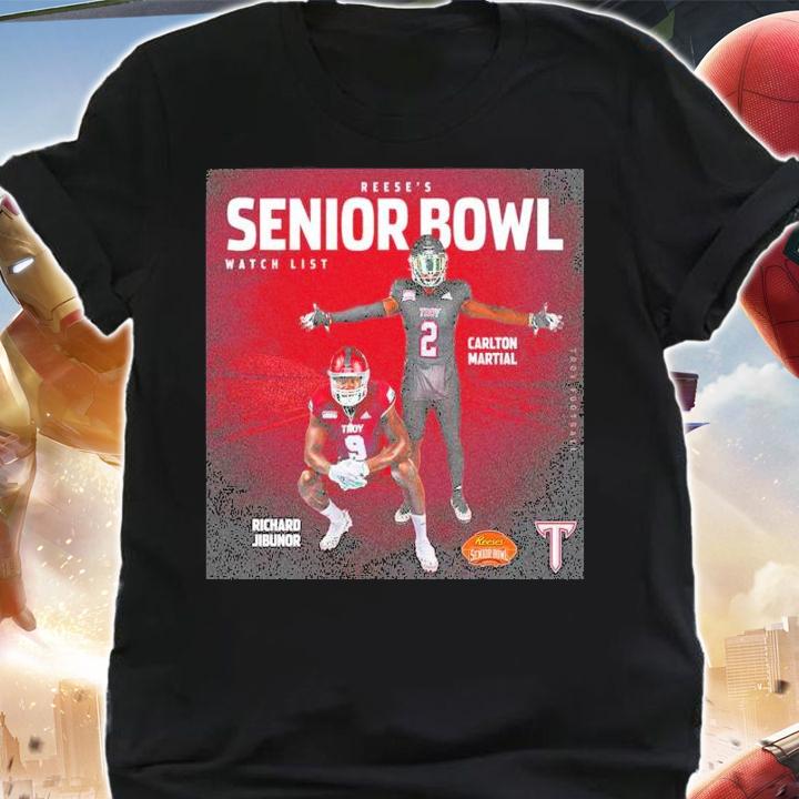 Reese's Senior Bowl Watchlist Carlton Martial Richard Jibunor Shirt t-shirt shirt