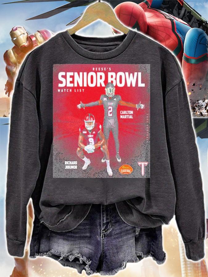 Reese's Senior Bowl Watchlist Carlton Martial Richard Jibunor Shirt t-shirt sweatshirt