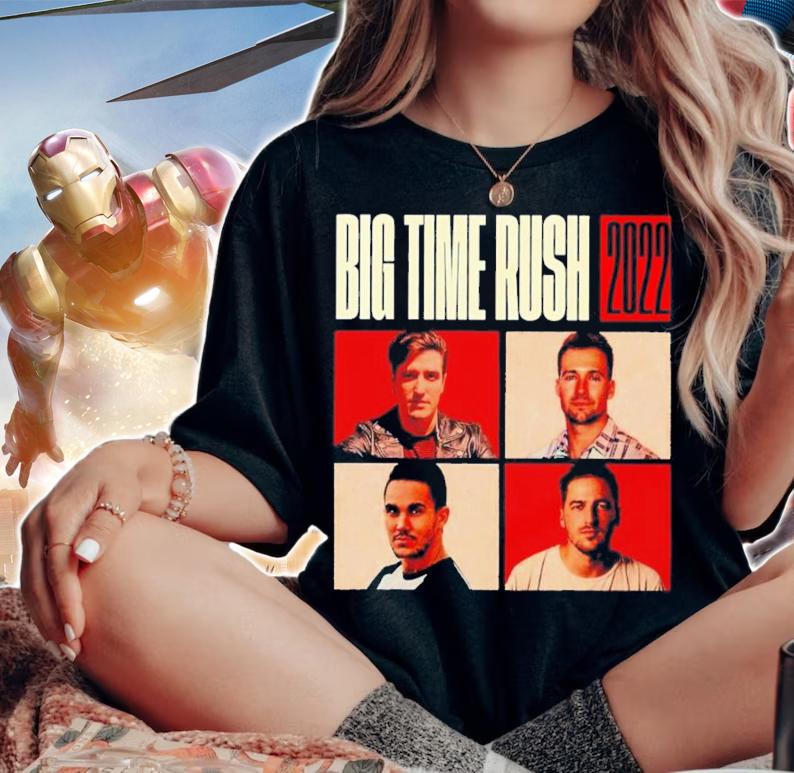 Big Time Rush Forever Tour 2022 Shirt t-shirt