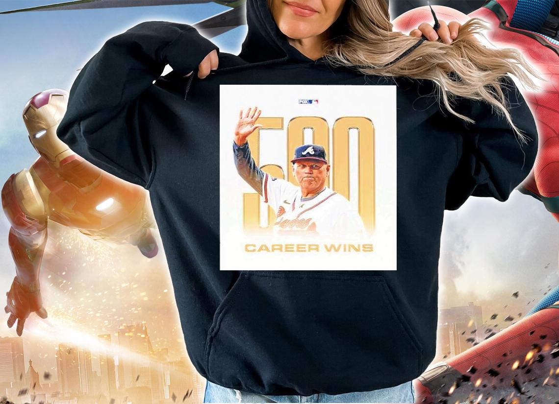 Brian Snitker Atlanta Braves 500 Career Wins Shirt t-shirt