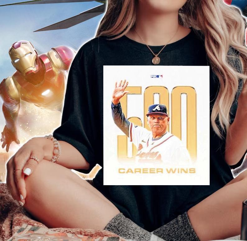 Brian Snitker Atlanta Braves 500 Career Wins Shirt t-shirt