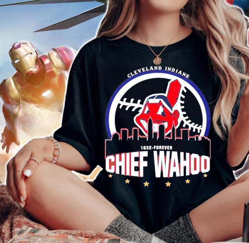 Cleveland Indians Chief Wahoo T-Shirt t-shirt woman shirt