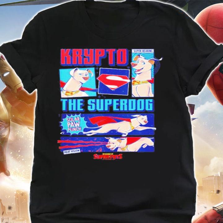 Super Hearing The Superdog Solar Paw Punch Shirt t-shirt