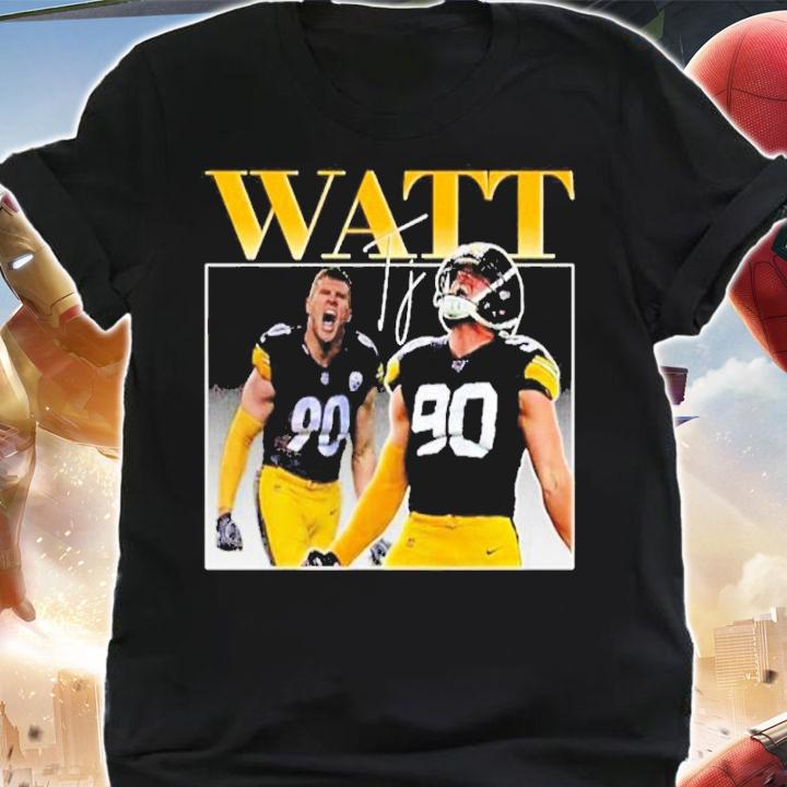 TJ Watt Pittsburg Steelers Vintage Retro 90s shirt t-shirt shirt