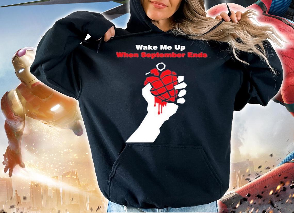 Wake Me Up When September Ends Band Song T-Shirt t-shirt hoodie
